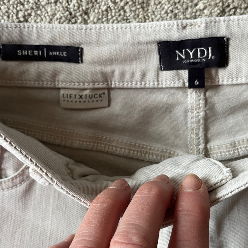 NYDJ Sheri Slim Ankle Jeans Size 6 - Picture 11 of 11